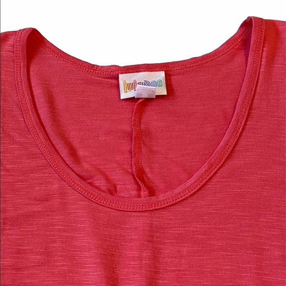 LuLaRoe TANK TOP Solid Coral NWT - Picture 7 of 16